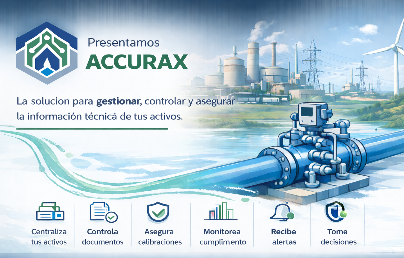 Equipo y visual de Accurax Engineering